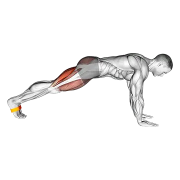 Resistance Band Plank March