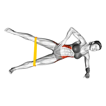 Resistance Band Side Plank