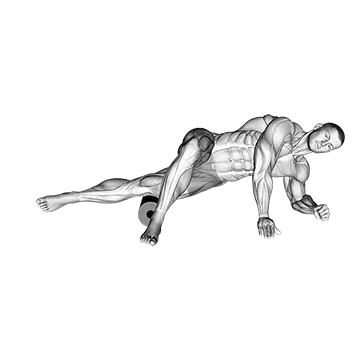 Roll Hip Lat Stretch