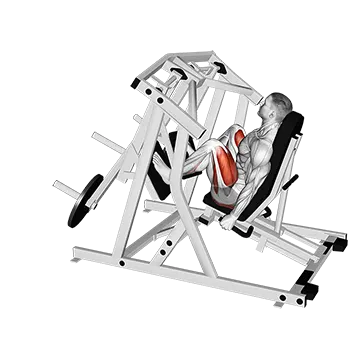 Lever Alternate Leg Press (plate loaded)