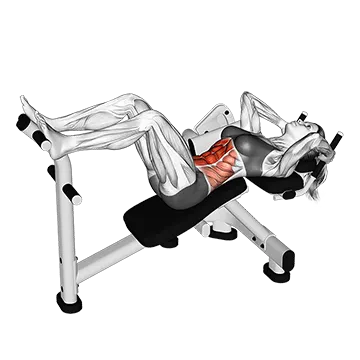 Lever Lying Crunch (VERSION 2)