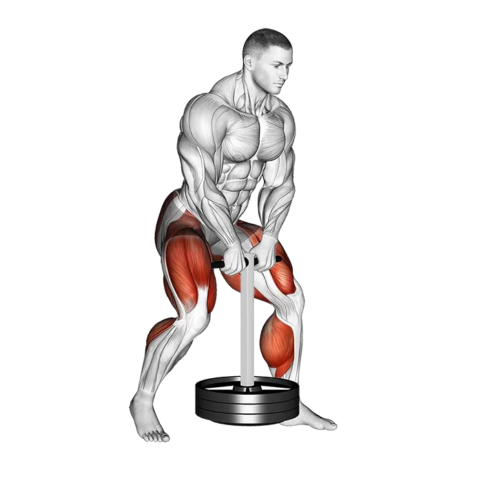 StrongMan Duck Walk exercise animation (Male)