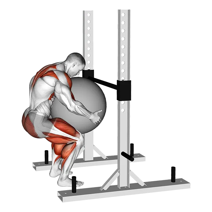 StrongMan Hood Stones exercise animation (Male)
