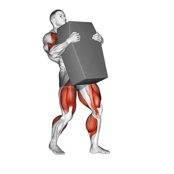 StrongMan Shield Carry exercise animation (Male)