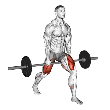 Barbell Split Squat (VERSION 2)