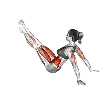 Hip Twist Supported Arms