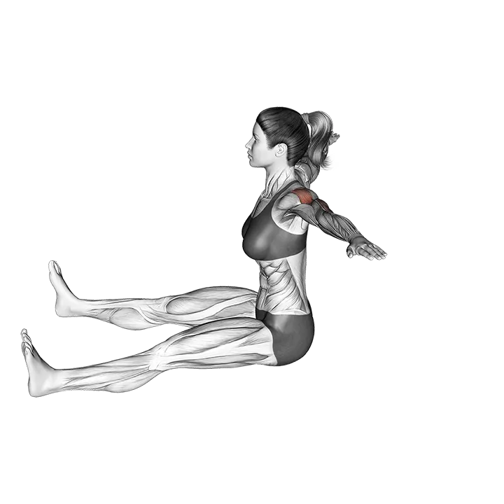 Saw exercise animation (Female)