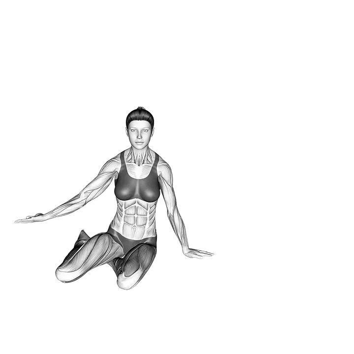 Mermaid exercise animation (Female)