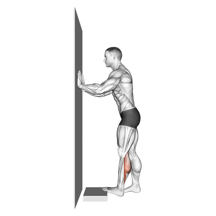 Rocking Ankle Stretch exercise animation (Male)