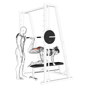 Smith kneeling rear kick (with Partner)