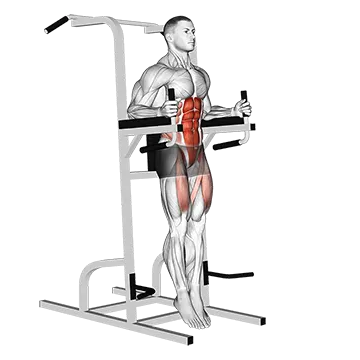 Captains Chair Straight Leg Raise
