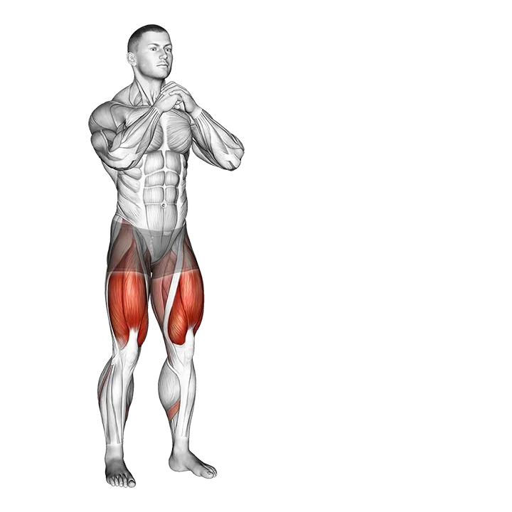 Side Lunge exercise animation (Male)