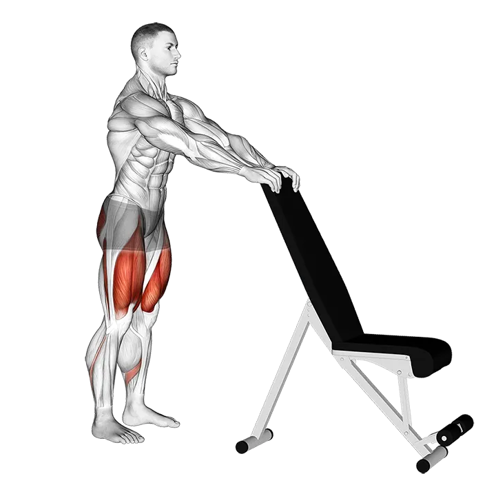 Potty Squat with Support exercise animation (Male)