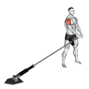 Landmine Lateral Raise