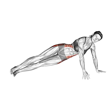 Side Plank Leg raise