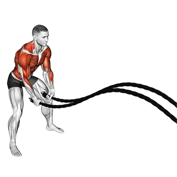 Battling Ropes Power Slam