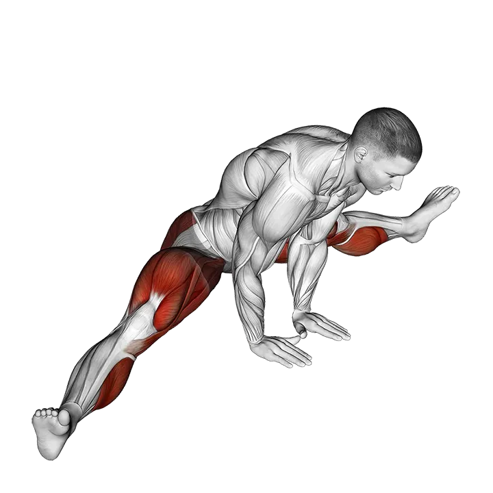 Side Split exercise animation (Male)