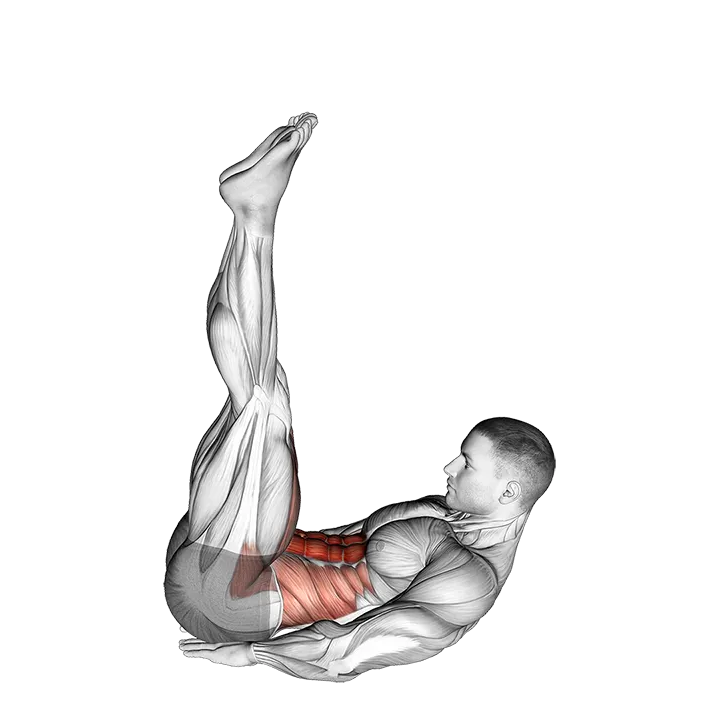 Pulse-up exercise animation (Male)