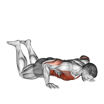 Kneeling Rotational Push-up
