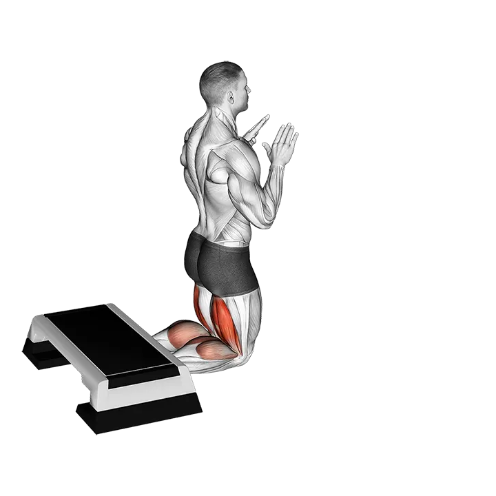 Self-Assisted Inverse Leg Curl (VERSION 2) exercise animation (Male)