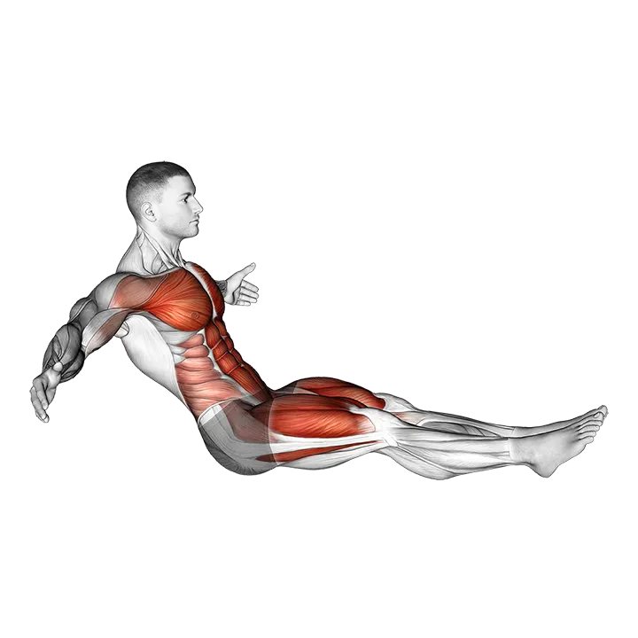 Crunchy Frog on Floor exercise animation (Male)