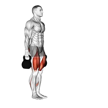 Kettlebell Forward Lunge
