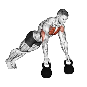 Kettlebell Deep Push-Up