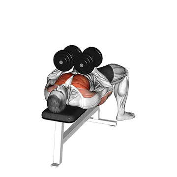 Dumbbell Squeeze Bench Press