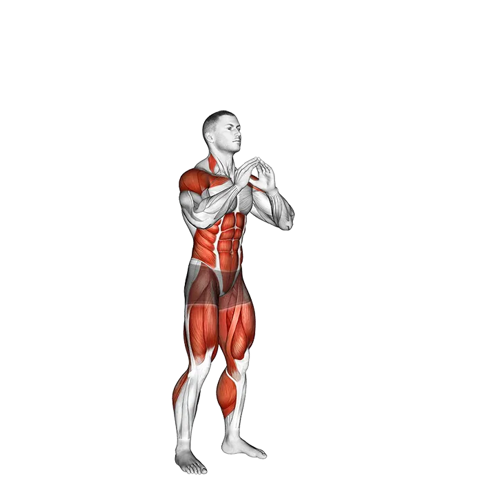 Squat Tuck Jump exercise animation (Male)