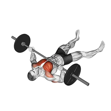 Barbell Floor Chest Press