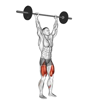 Barbell Overhead Lunge