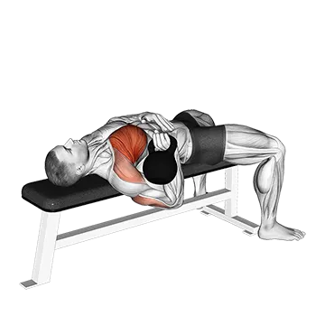 Kettlebell One Arm Bench Press