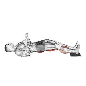 Sliding Leg Curl on Floor with Towel