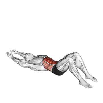 Crunch (arms straight)