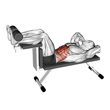 Crunch (on bench)