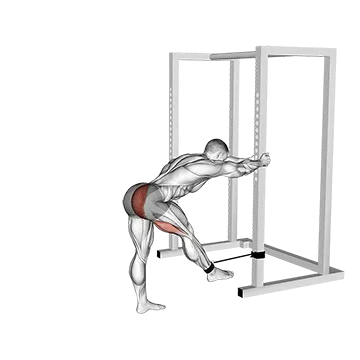 Band Bent-over Hip Extension