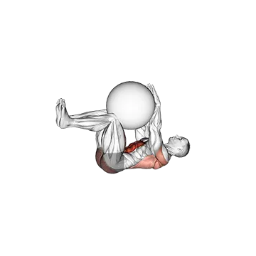 Dead Bug with Stability Ball