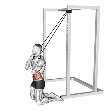 Band Kneeling Crunch