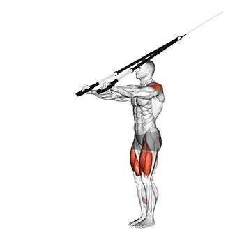 Suspender Forward Lunge with Rear Fly