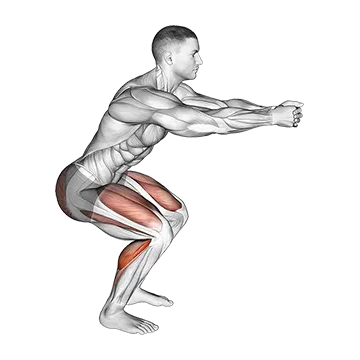 Squat Hold Calf Raise