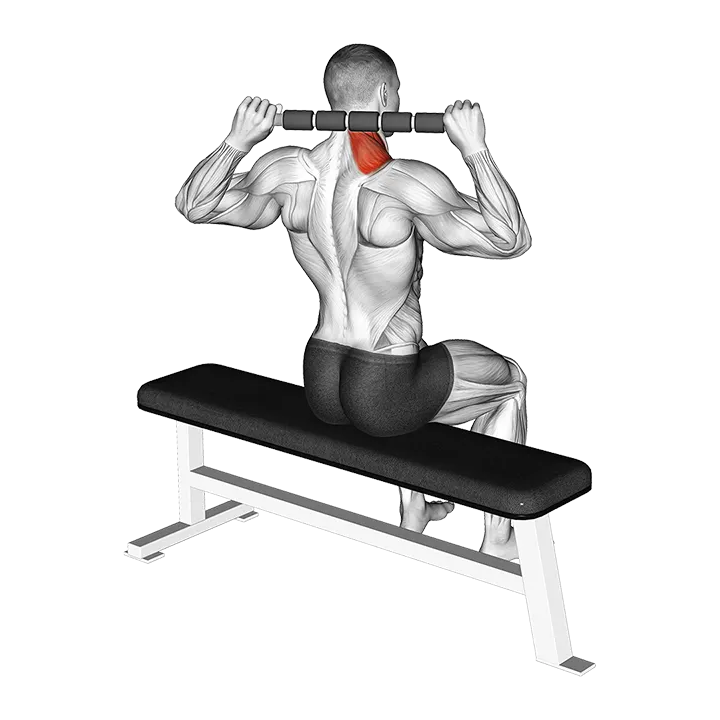 Tiger Tail Neck exercise animation (Male)