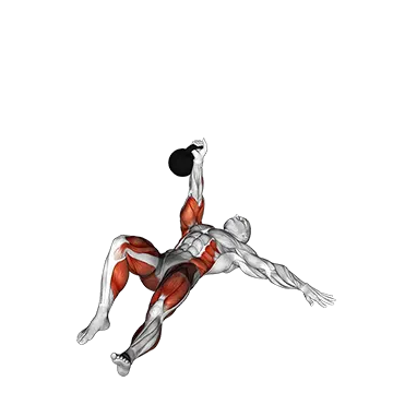 Kettlebell Bottoms Up to Knee Turkish Get-Up