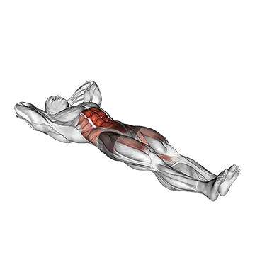 Crunch Single Leg Lift