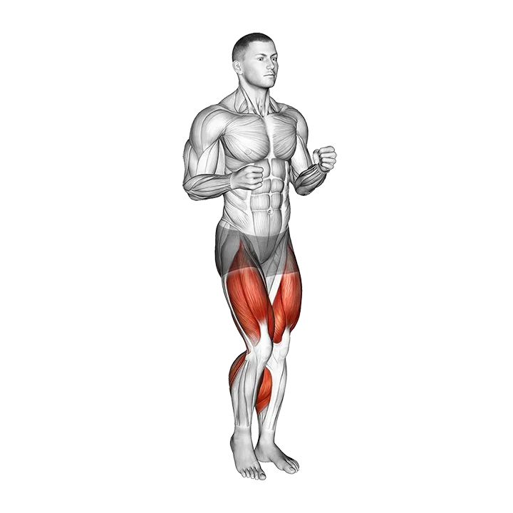 Marching On Spot exercise animation (Male)