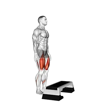 Bodyweight Step-up on Stepbox