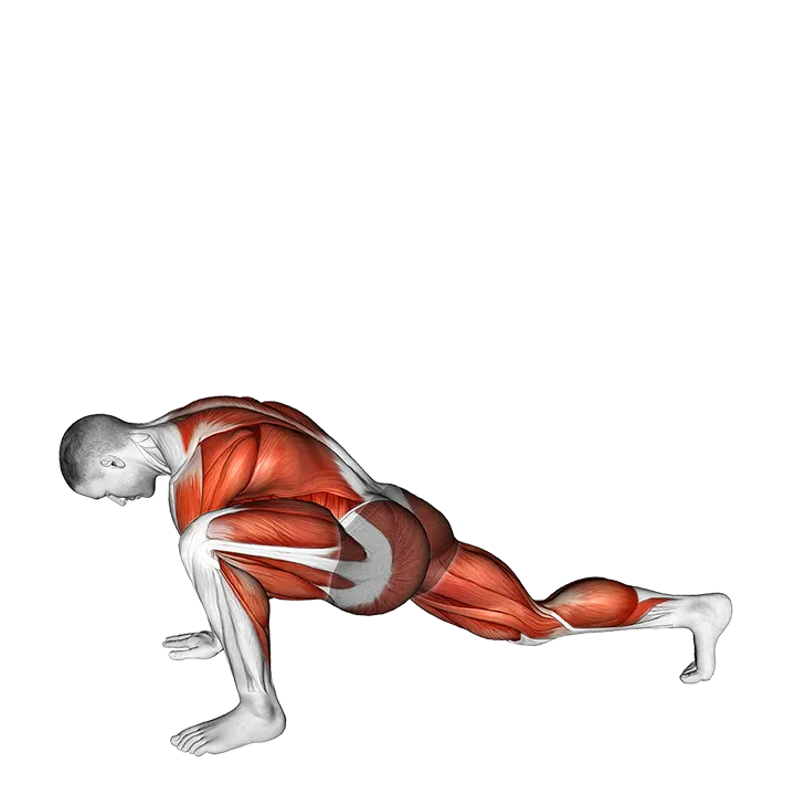 Worlds Greatest Stretch exercise animation (Male)