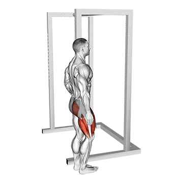 Standing Single Leg High Knee to Butt Kick With Support