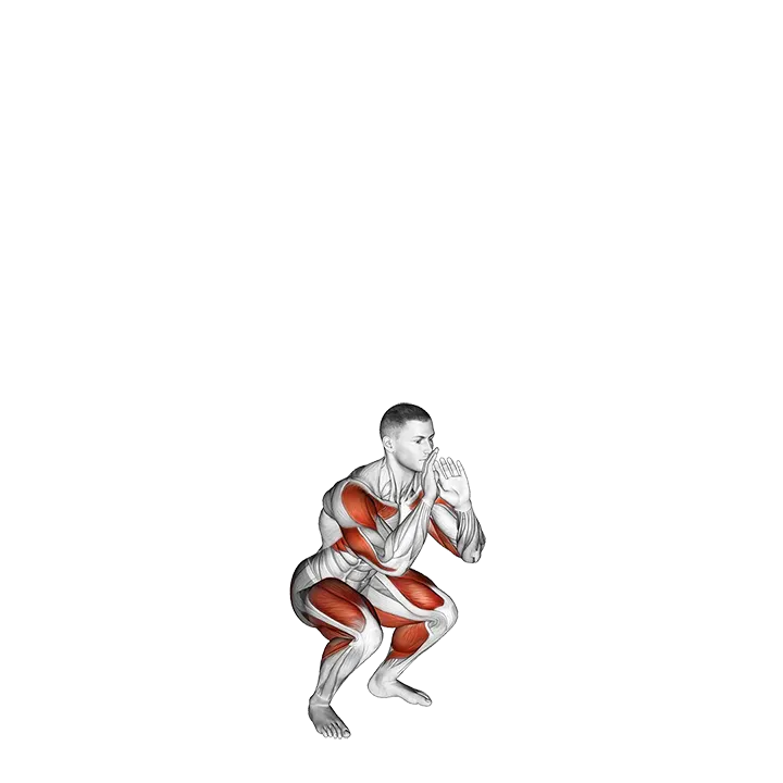 Basketball Shot Jump exercise animation (Männlich)