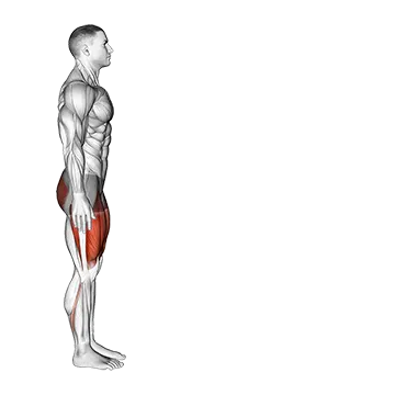 Bodyweight Forward Lunge (Hinge at Hips)