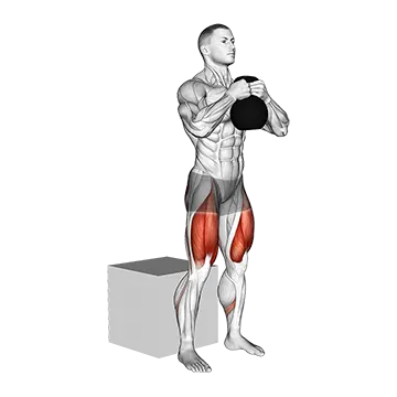 Kettlebell Box Squat